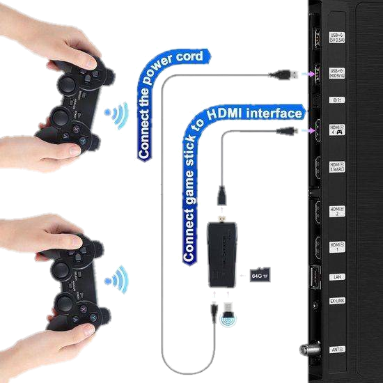 Retro-Gaming 40.000 Jeux vue 3