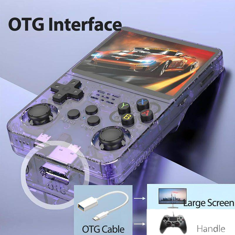 Console R36S vue 3